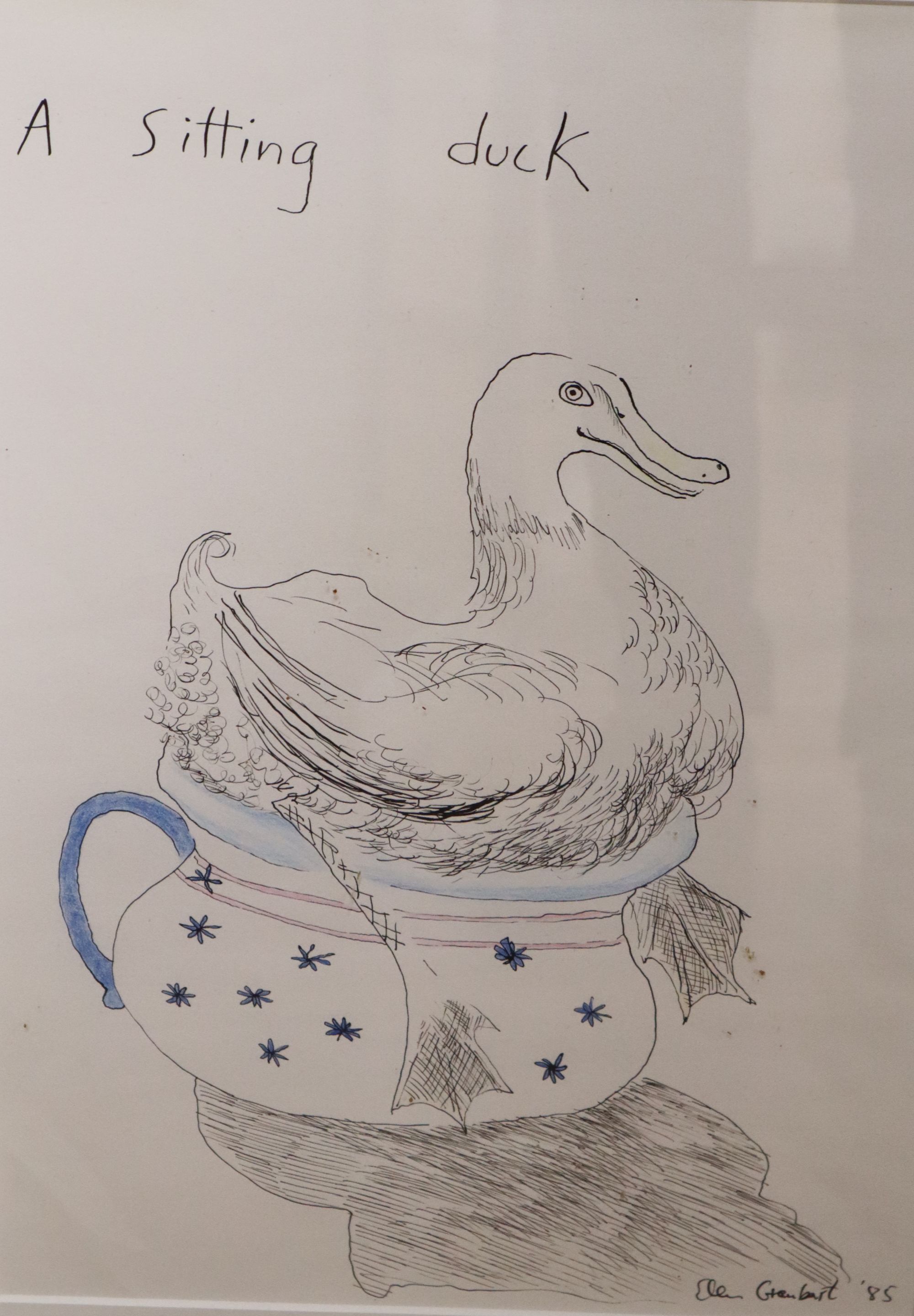 Six 20th century prints, including Dale Devereux Barker (b. 1962), Lurking Legend,